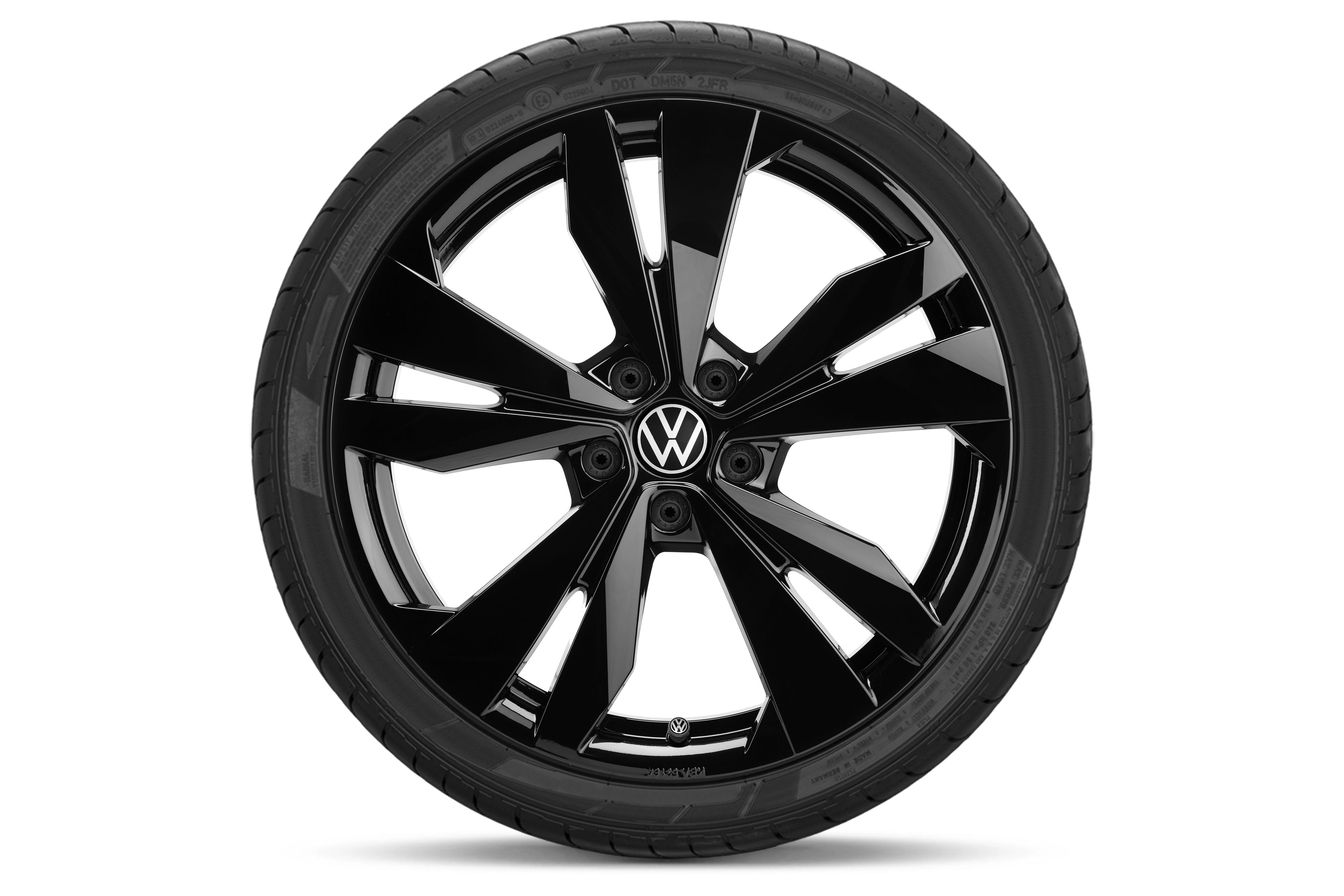 VW Volkswagen Winterkomplettrad Loen schwarz