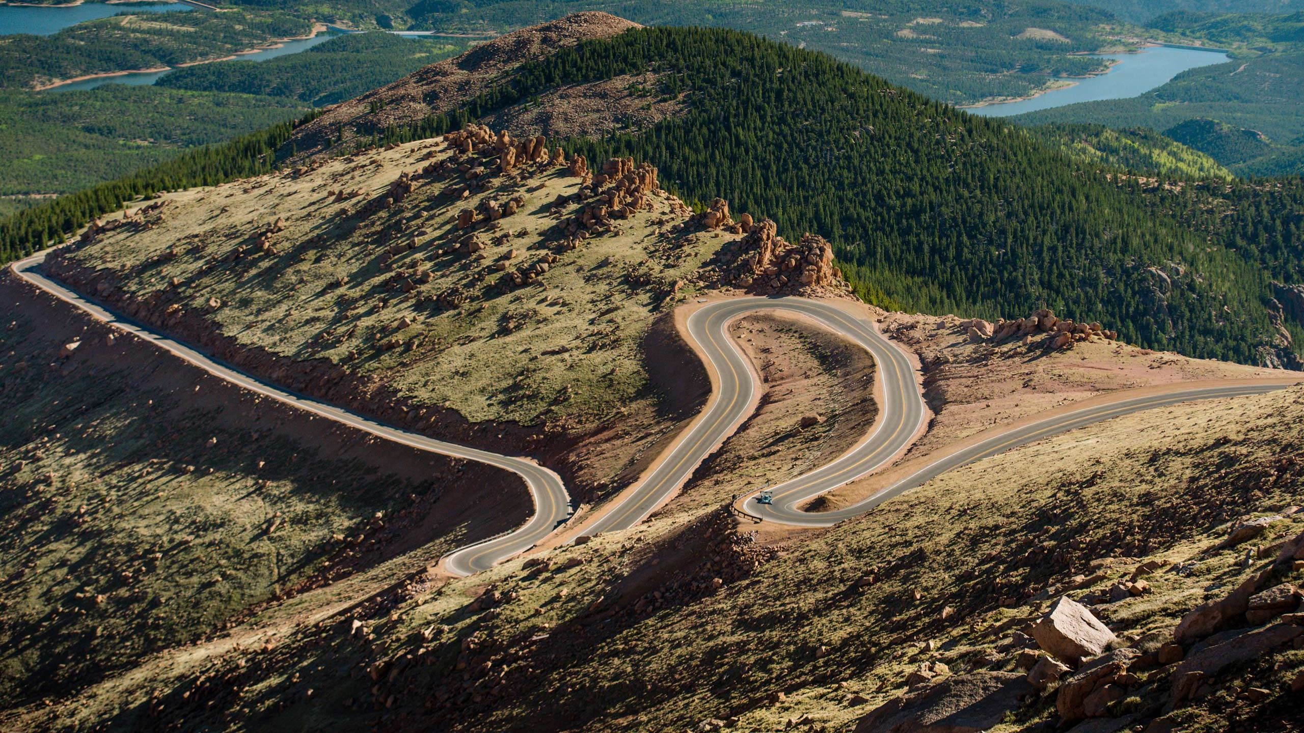 Die Landschaft der Rocky Mountains